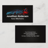 raceauto | Onderdelen en services Visitekaartje (Voorkant / Achterkant)