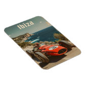 raceauto op Ibiza Magneet (Rechterzijde)