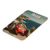 raceauto op Ibiza Magneet (Linkerzijde)