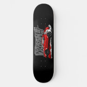 RACEAUTO OP VOLLE SNELHEID VROOM! Skateboard Deck (Voorkant)