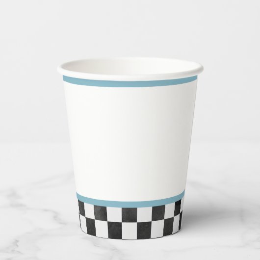 raceauto Papieren beker (Achterkant)