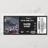 RACEAUTO VERASSINGSCADEAU TICKET KAART (Voorkant)