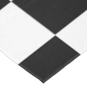 raceauto, zwart-wit, gekleurd blauw tafelkleed (Gekanteld)