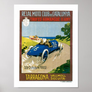 raceauto's 1922 Art Print Poster