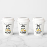 Raceauto's & Bier Geruite Vlag Raceday Verjaardag Papieren Bekers<br><div class="desc">Kies dit grappige Snelheids Raceauto's Raceday Verjaardagsuitnodiging ontwerp en vier je verjaardag op het raceparcours,  rijdend of kijkend naar de racende auto's. Vier en geniet van je bierproeverij terwijl je naar de snelle auto's kijkt die racen! Of organiseer een raceauto toernooi verjaardag.</div>