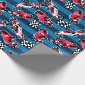  raceauto's cadeaupapier (Hoek)