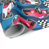  raceauto's cadeaupapier (Rol Hoek)