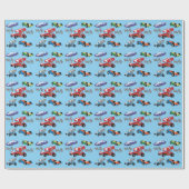 Raceauto's Cadeaupapier (Vlak)