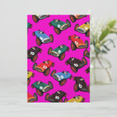  raceauto's kaart (Staand voorkant)