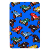  raceauto's magneet (Verticaal)