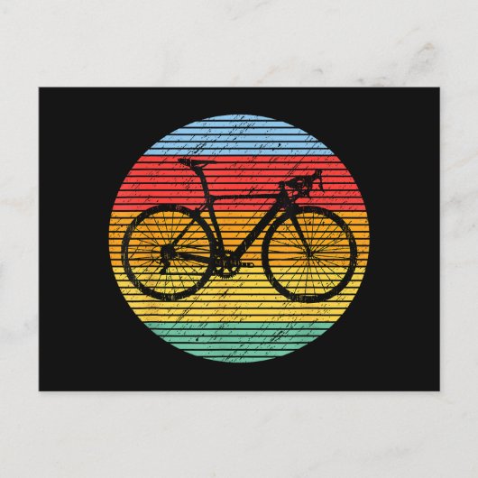  racebus Funny Road Bike Racer Gift Briefkaart (Voorkant)