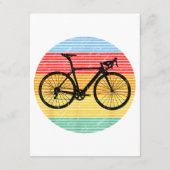  racebus Funny Road Bike Racer Gift Informatiekaartje (Achterkant)