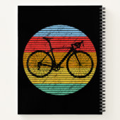  racebus Funny Road Bike Racer Gift Notitieboek (Achterkant)