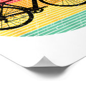  racebus Funny Road Bike Racer Gift Poster (Hoek)