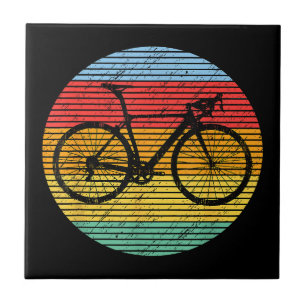 racebus Funny Road Bike Racer Gift Tegeltje