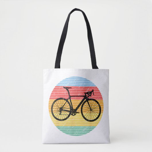  racebus Funny Road Bike Racer Gift Tote Bag (Voorkant)