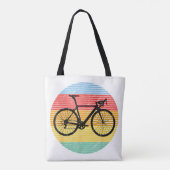  racebus Funny Road Bike Racer Gift Tote Bag (Achterkant)