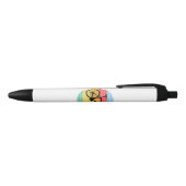  racebus Funny Road Bike Racer Gift Zwarte Inkt Pen (Bovenkant)