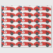 Racecar 1 cadeaupapier (Vlak)