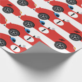 Racecar 1 cadeaupapier (Hoek)