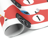 Racecar 1 cadeaupapier (Rol Hoek)