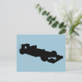 Racecar_3 Briefkaart (Staand voorkant)