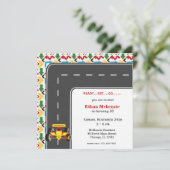Racecar Birthday Kaart (Staand voorkant)