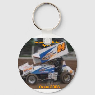 racecar, Crew 2006, Hammerdown Motor Sports Sleutelhanger