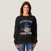 Racecar Driver Gnome For Race Car   Dad Saying Trui (Voorkant volledig)