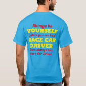 Racecar Driver T-shirt (Achterkant)