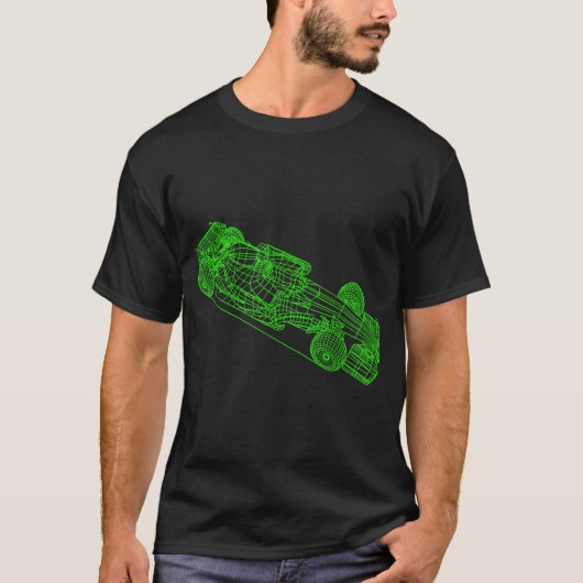 Racecar Formula Motorsport T-shirt (Voorkant)