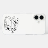 Racecar in tribalen Case-Mate iPhone case (Achterkant (horizontaal))