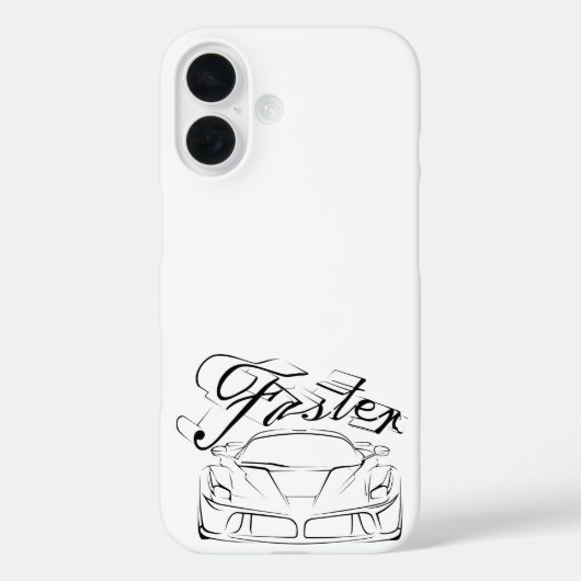 Racecar in tribalen Case-Mate iPhone case (Achterkant)