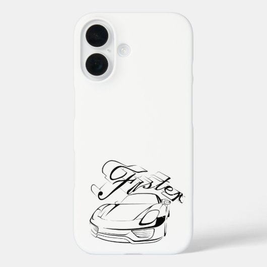 Racecar in tribalstammen Case-Mate iPhone case (Achterkant)