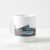 Racecar Koffiemok (Voorkant links)