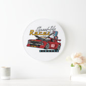 Racecar _ Motor 12 Grote Klok (Huis)