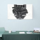 Racecar _ Motor 2 Spandoek (Beurs)