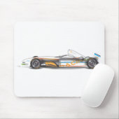 Racecar Muismat (Met muis)