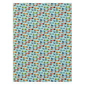 Racecar patroon auto verjaardagsfeest tafelkleed (Voorkant)