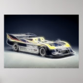 Racecar Poster (Voorkant)