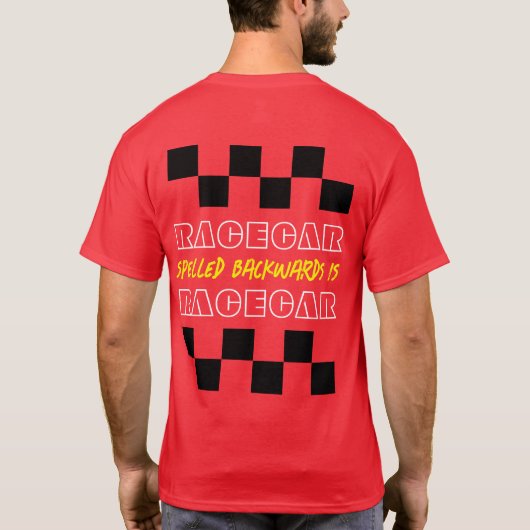 RaceCar T-shirt (Achterkant)