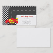 Racecarchauffeur Visitekaartje (Voorkant / Achterkant)