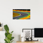 Racecars Poster (Thuiskantoor)