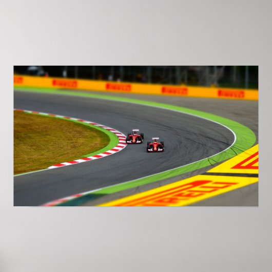 Racecars Poster (Voorkant)