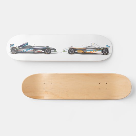 Racecars Skateboard (Horizontaal)