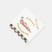 Racecartriepapier Napkin Servet (Hoek)