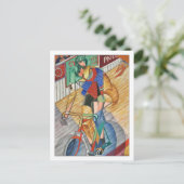Racecyclist van Metzinger Briefkaart (Staand voorkant)