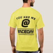 Raceday T-shirt (Achterkant)