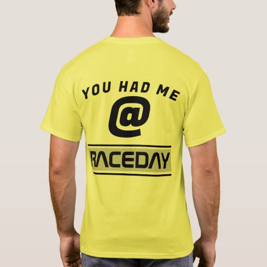Raceday T-shirt (Achterkant)