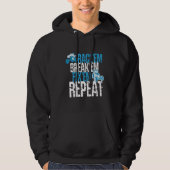 RaceEm FixEm RC Car Hoodie (Voorkant)